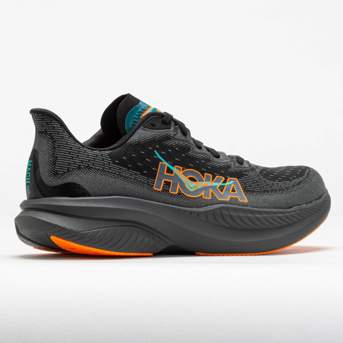 Mach 6 Men's Black/Electric Tangerine
