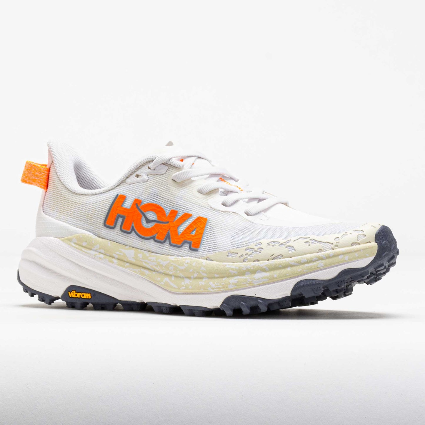 Speedgoat 6 Women's White/Neon Tangerine