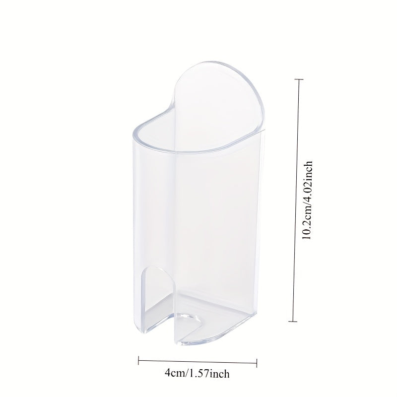 Set of 2 Self-Sticking Toothbrush Holders | No Tools Required for Wall Installation & Space-Saving Design - Ideal for Bathroom\u002FShower Storage (White), Great for Holiday Gift Wrapping, Storage, Gift Presentation, Suitable for All Seasons