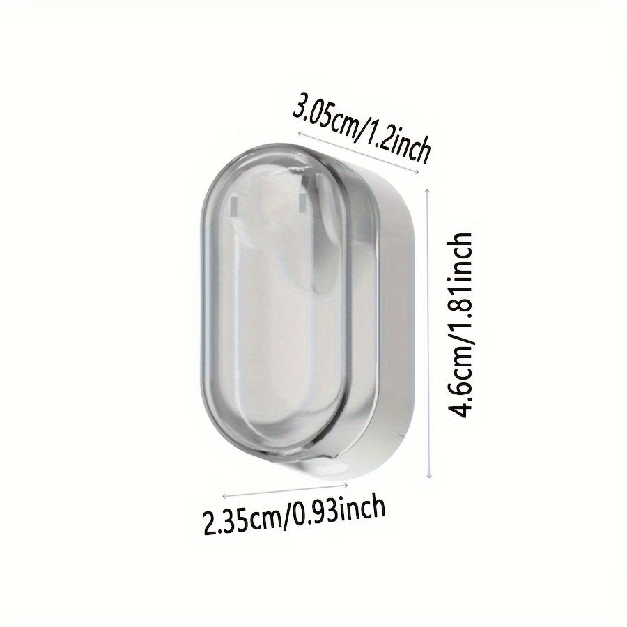 2pcs Sleek White Wall-Mounted Toothbrush Holder with Dust Covers - Easy Install, No-Drill Setup, Travel-Friendly Design, Fragrance-Free, Ideal for Electric & Manual Brushes, Toothbrush And Toothpaste Holder