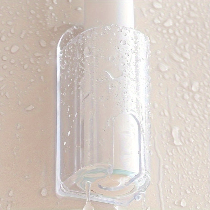 Set of 2 Self-Sticking Toothbrush Holders | No Tools Required for Wall Installation & Space-Saving Design - Ideal for Bathroom\u002FShower Storage (White), Great for Holiday Gift Wrapping, Storage, Gift Presentation, Suitable for All Seasons
