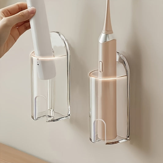 Set of 2 Self-Sticking Toothbrush Holders | No Tools Required for Wall Installation & Space-Saving Design - Ideal for Bathroom\u002FShower Storage (White), Great for Holiday Gift Wrapping, Storage, Gift Presentation, Suitable for All Seasons